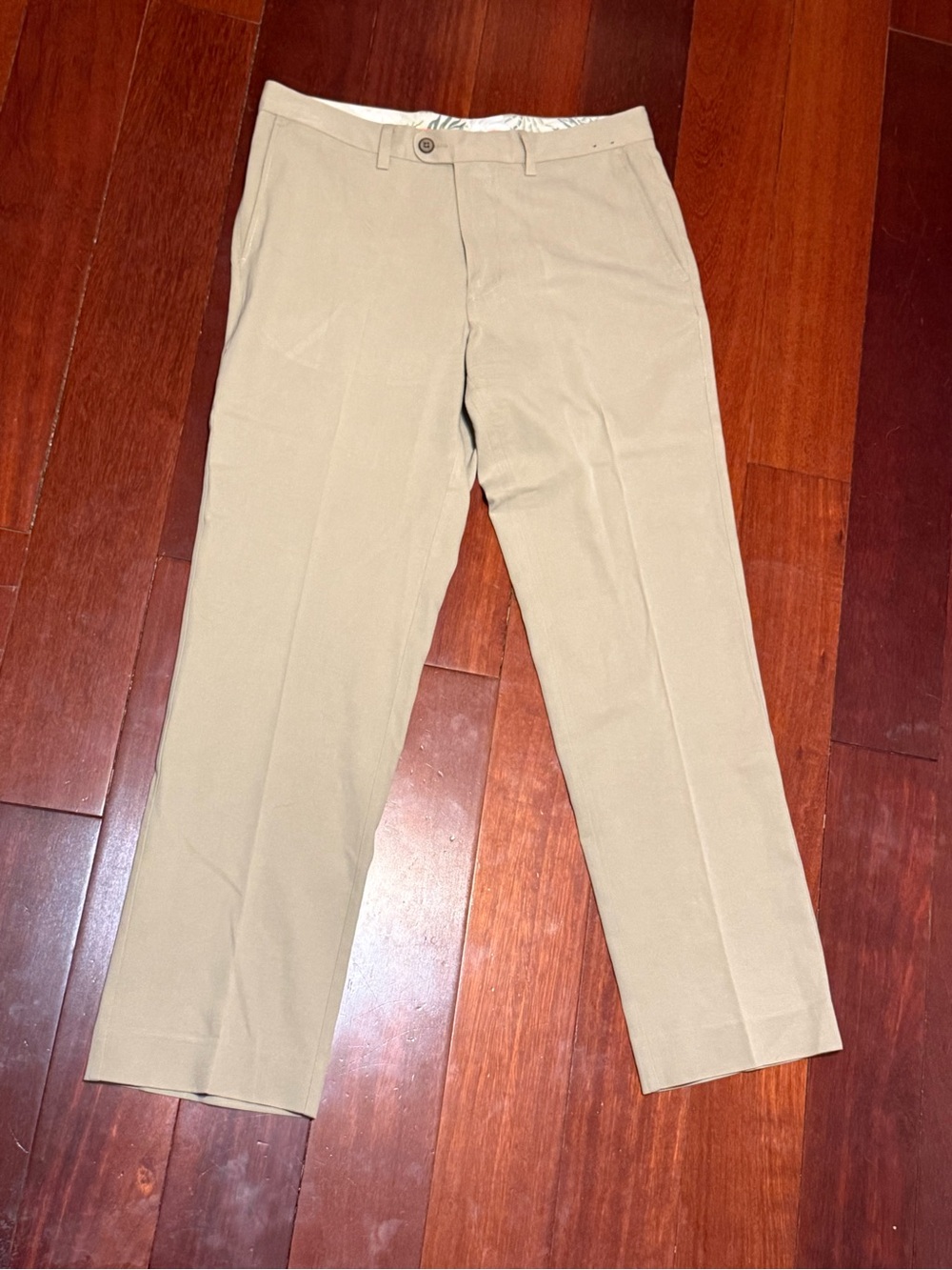 Men's Slim Fit Khaki Dress Pants 32x32